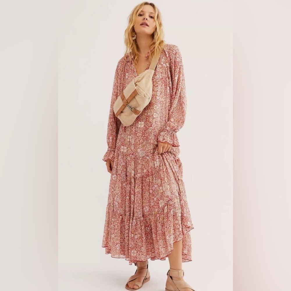 Free People Feeling Groovy Maxi Dress Size Xs Only Worn A Few Times !